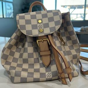 Louis Vuitton Damier Azur Sperone BB Backpack
